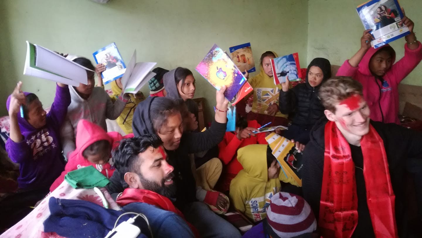 Children and community members